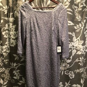 Adrianna Papell Full Sequin Short Dress